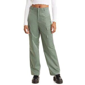 BP Womens Green y2k Double Pocket Cargo Pants NWT Size Medium